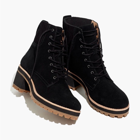 Madewell Lorelei Lace-Up Boot - Picture 1 of 9